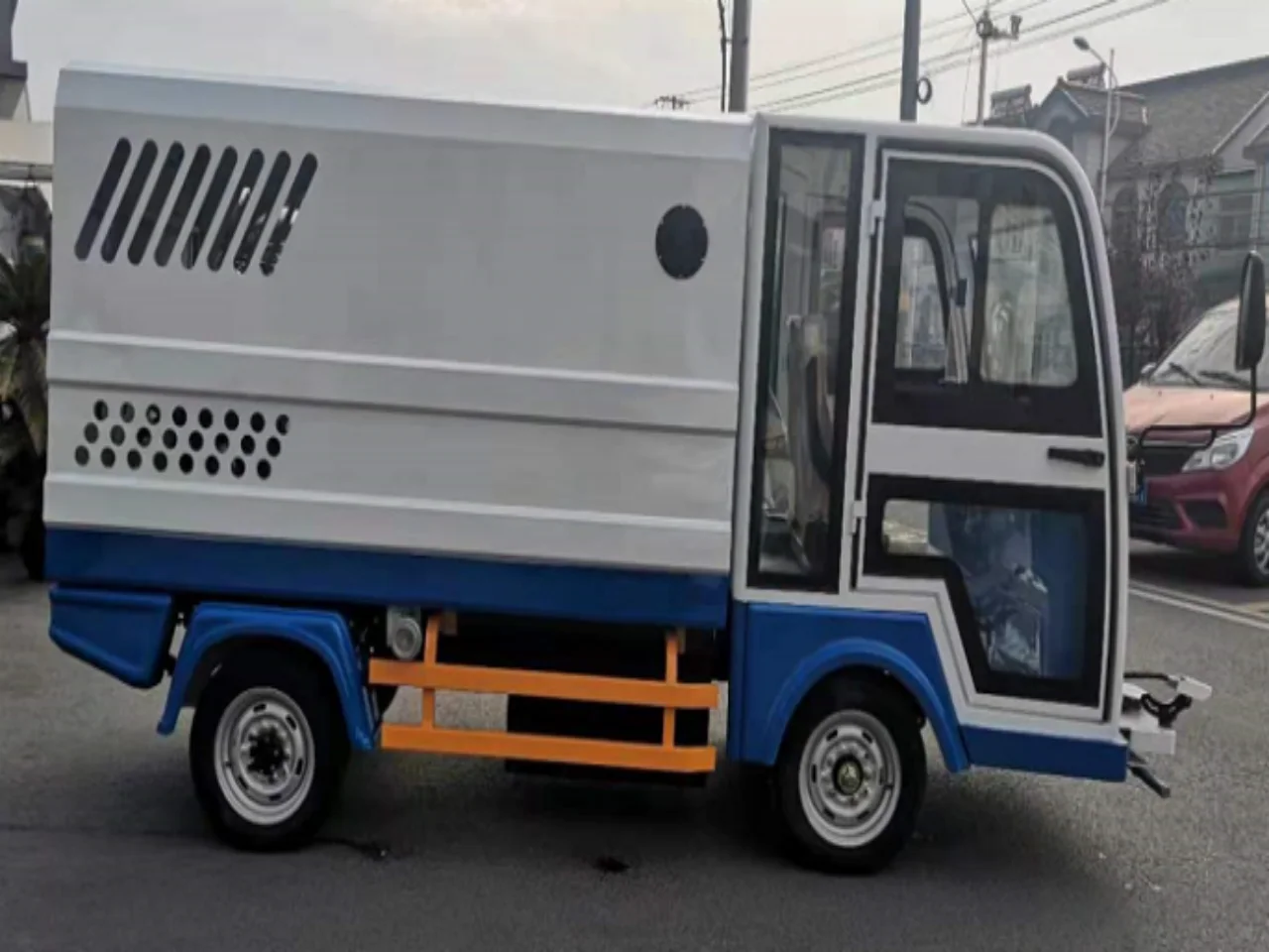 JSH high-pressure cleaning vehicle side profile