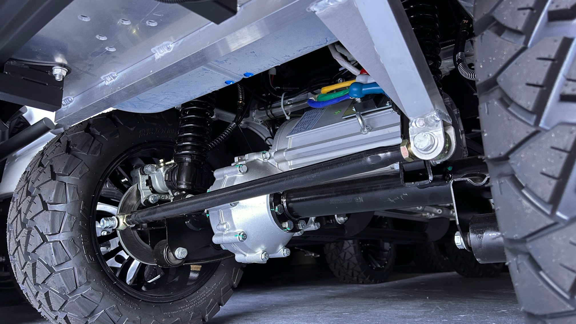 JSH AC drivetrain and rear suspension