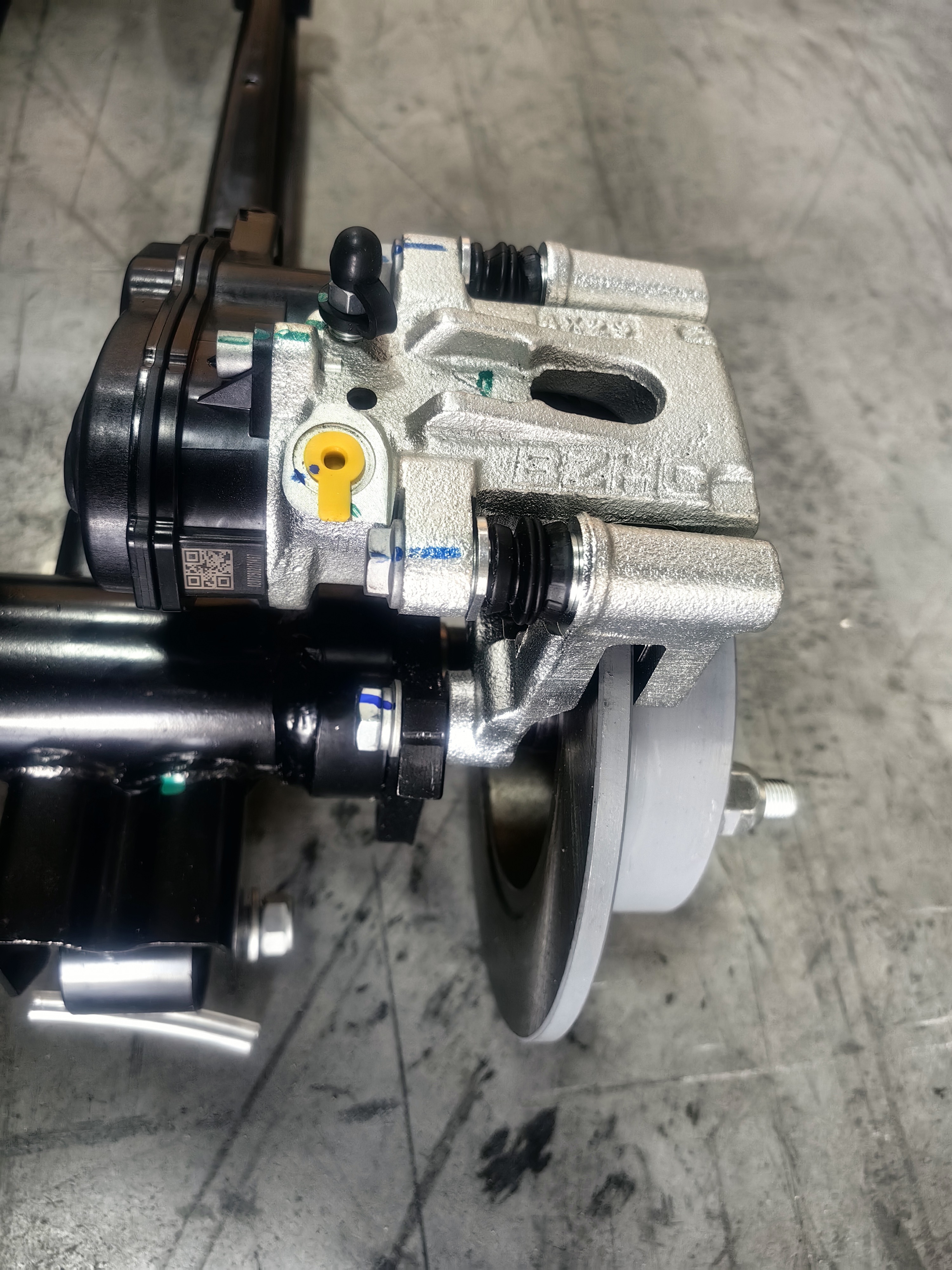 Electronic parking brake component